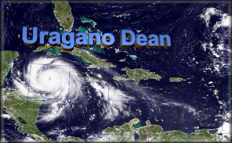 Uragano Dean 180807 Caraibi 2007