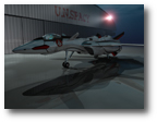 YF-19 Night Hangar
