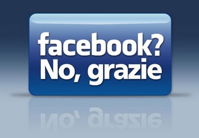no facebook