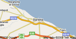 clicca per accedere a Google Maps - Barletta