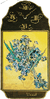 "Les iris" di Wan Gogh