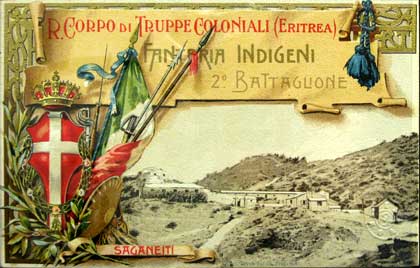 II° Battaglione Indigeni  Eritrea.