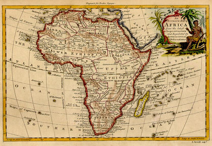 Africa Mappa 1771 