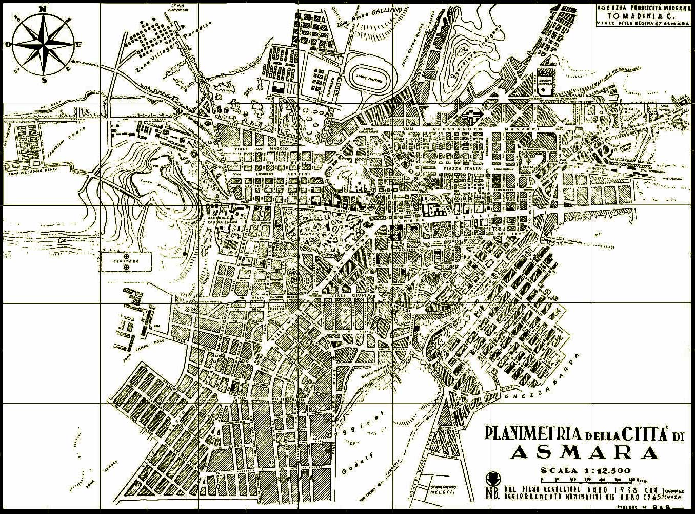 Maps of Asmara | Maps – Map of Subway, Metro Map, Map of Europe ...