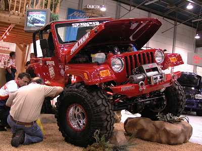 SEMA 2001 - Skyjacker Jeep TJ Wrangler 4,7L V8