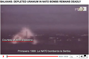 bombardamenti in serbia