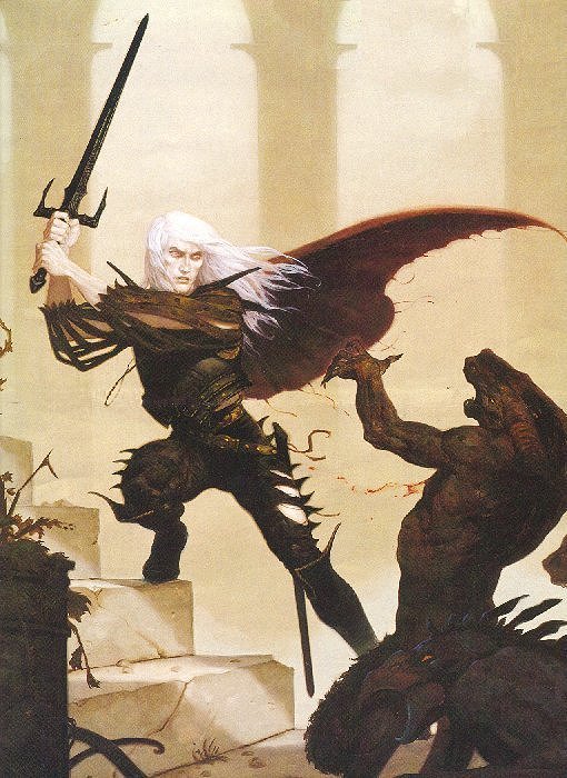 Elric of Melnibone by Girard Brom