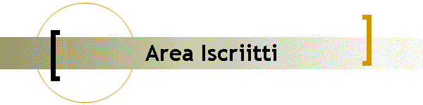 Area Iscriitti
