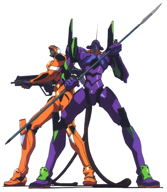 Gli Eva-00 e 01