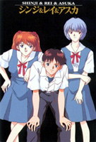 Shinji, Rei & Asuka