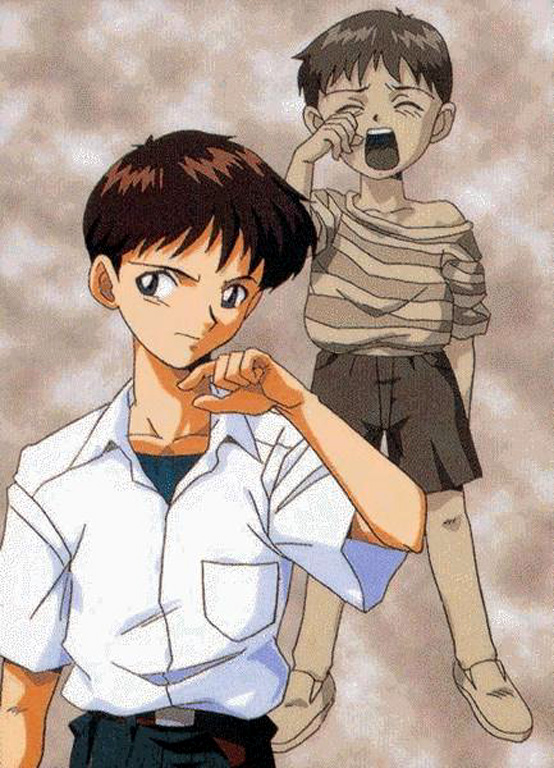 Shinji e Shinji Jr.