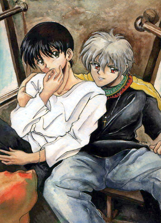 Shinji & Kaworu