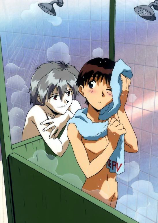 Shinji & Kaworu