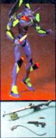 Neon Genesis Evangelion Real Model: Eva-01 Test Type con Armi