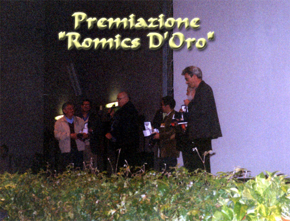 Premiazione Romics d'oro