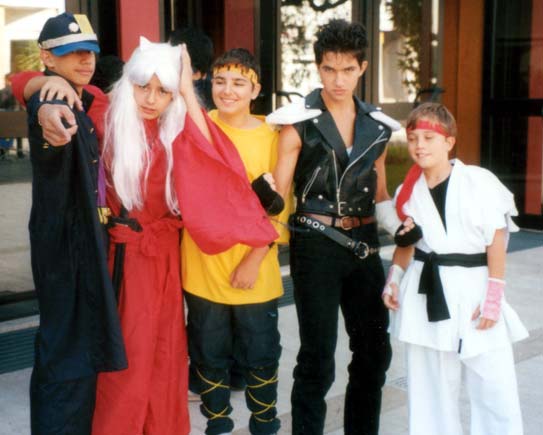 Jo Jo, InuYasha, Ryooga, Ken e ...