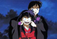 Bromide Card - InuYasha e Miroku