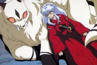 Bromide Card - Kirara e InuYasha