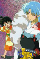 Bromide Card - Rin e Sesshomaru