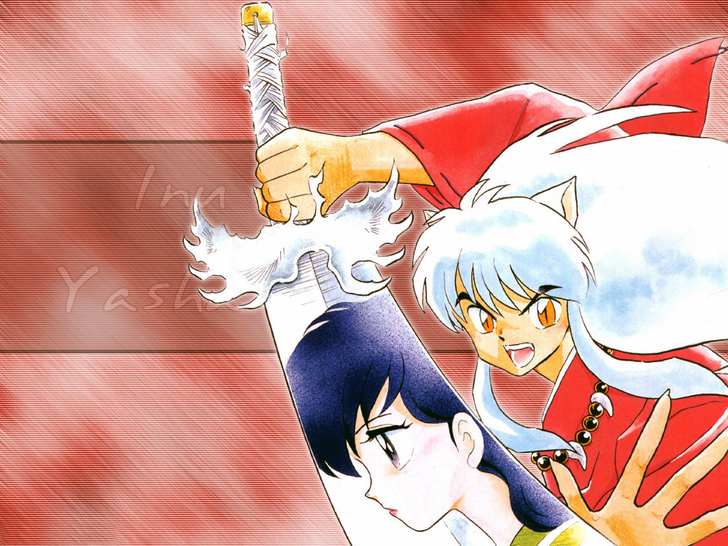 Wallpaper - InuYasha e Kagome