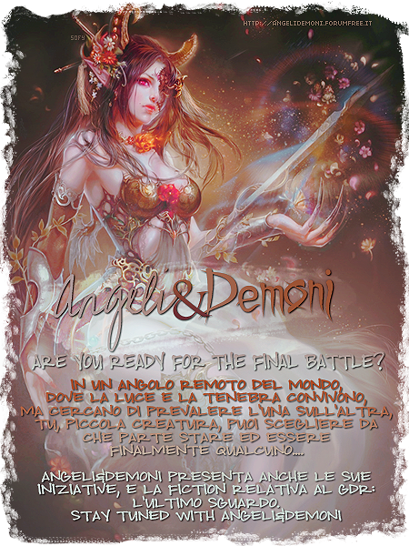 Angeli&Demoni ~ Ethernal War GdR