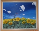 Field of Sunflowers oil painting