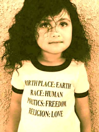 birth place: Earth; race: Human; politics: Freedom; religion: Love