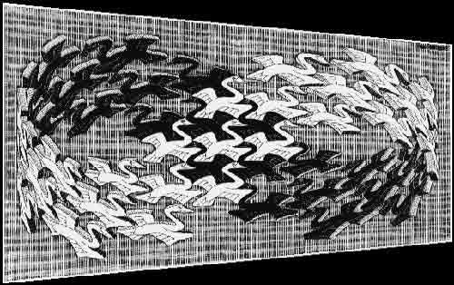 M. C. Escher - Anello di Moebius