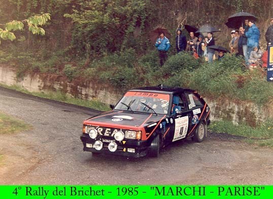 1985 Rally del Brichet-Piacenza-Lana-Grappolo-DOC-Valle d'Aosta