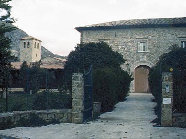 Entrance to the Abbatial Palace