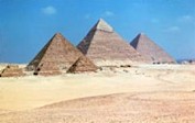 Le tre piramidi di Giza
