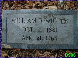 Descrizione: D906-WIGLEY USA William Roy Wigley grave