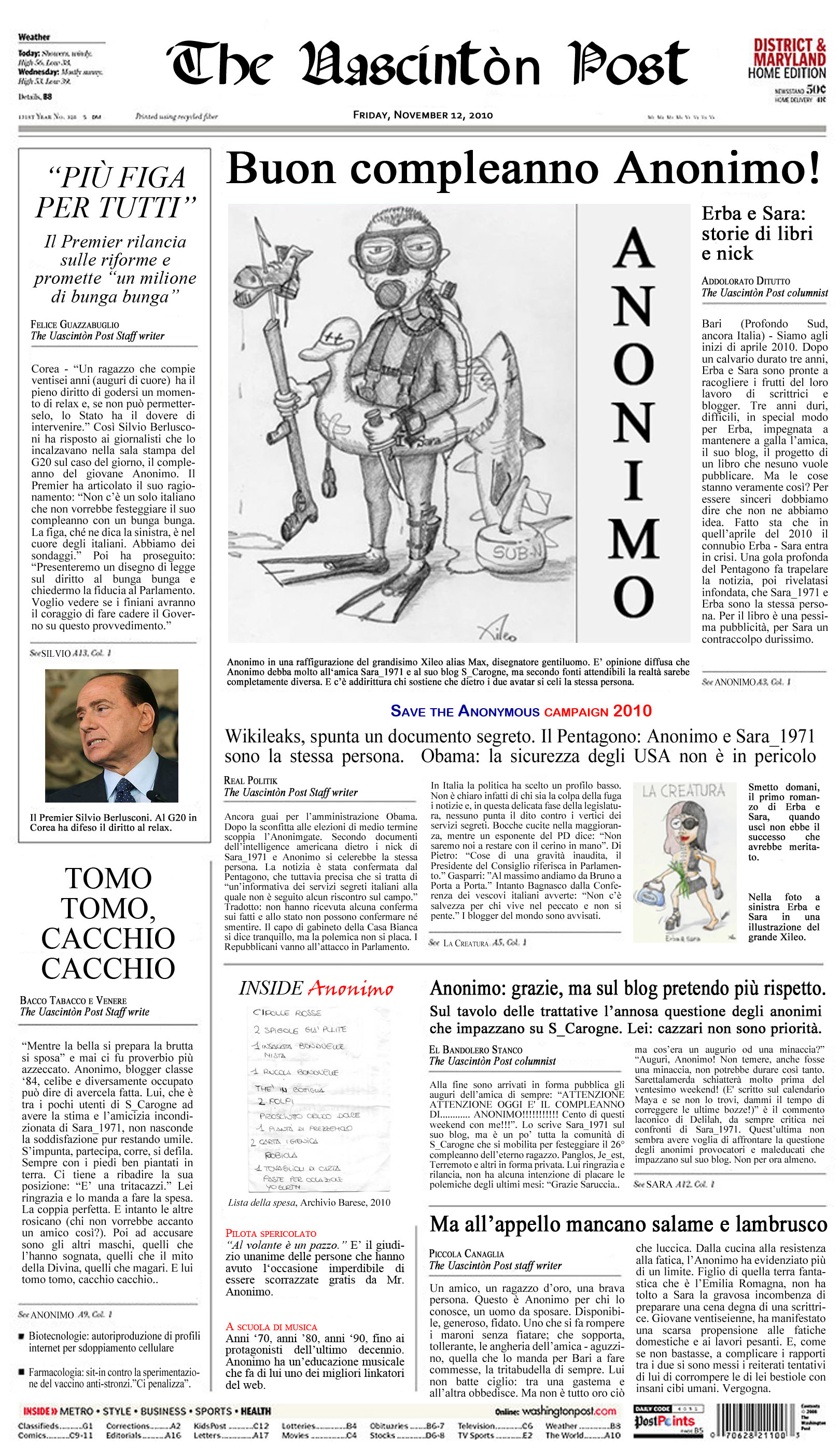 The Uascintòn Post - Friday, 12 November 2010