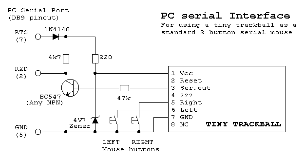 Simple interface circuit