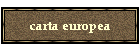 carta europea