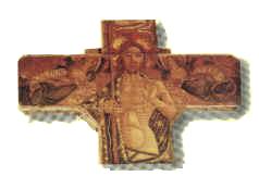 Croce dipinta, del XV sec