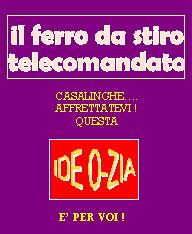 ferro da stiro telecomandato