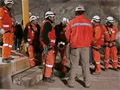Il salvataggio del primo minatore in Cile