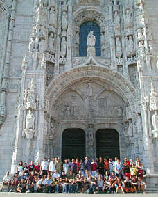 Foto di gruppo a Lisbona