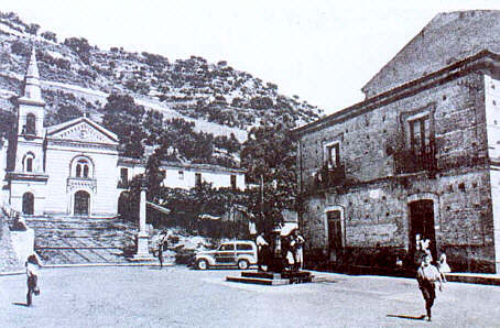 Piazza Cappuccini negli anni ’50