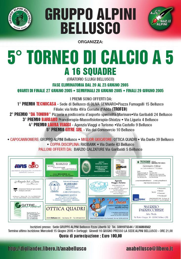 poster torneo 2005