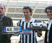 Del Piero 500 presenze Juve