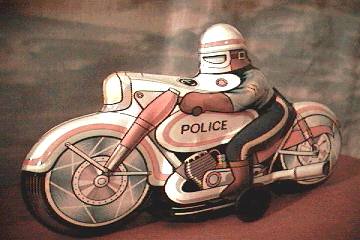 Moto Polizia-Made in Spain. cm 22