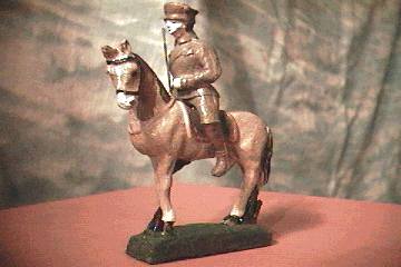 Soldatino in pasta- Ufficiale a cavallo Made in Germany
