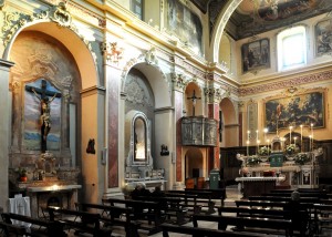La Chiesa di Sant’Orsola parete laterale sinistra