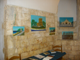 Personale dell'artista nellle sale del Museo Castello Svevo di Bari