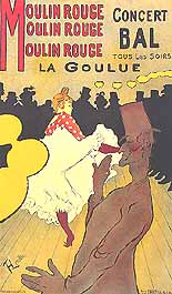 Henri de Toulouse-Lautrec Moulin-Rouge La Goulue 1891