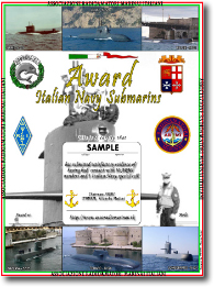 Italian Navy Submarins Award