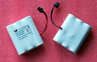 Batterie NiCd 3.6V - 600mAh