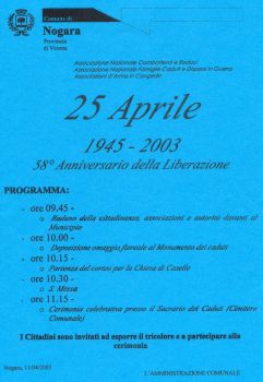 25 Aprile 2003
